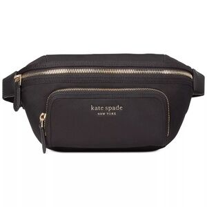 Kate Spade The Little Better Sam Nylon Medium Belt Bag Black